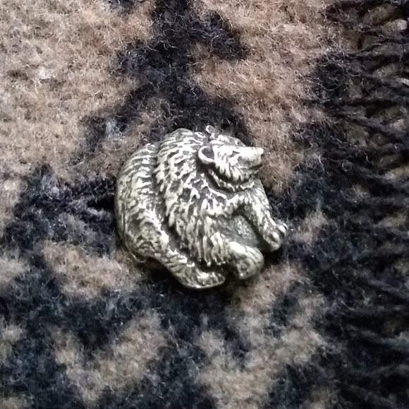 Shawl collar wearable art blanket wool blend Italy maxi long coat folklore - Picture 3 of 9